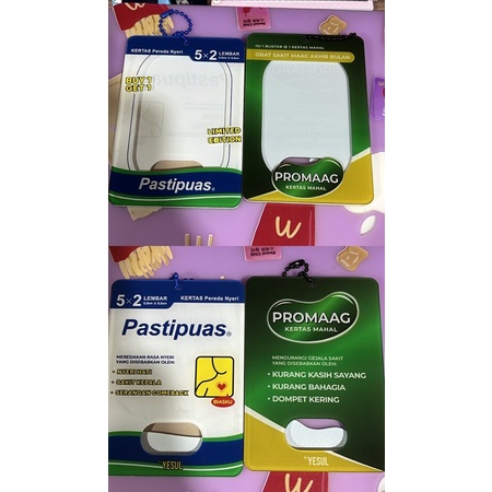ACRYLIC PHOTOCARD HOLDER SALONPAS PASTIPUAS PROMAAG ACRYLIC PHOTOCARD HOLDER LUCU