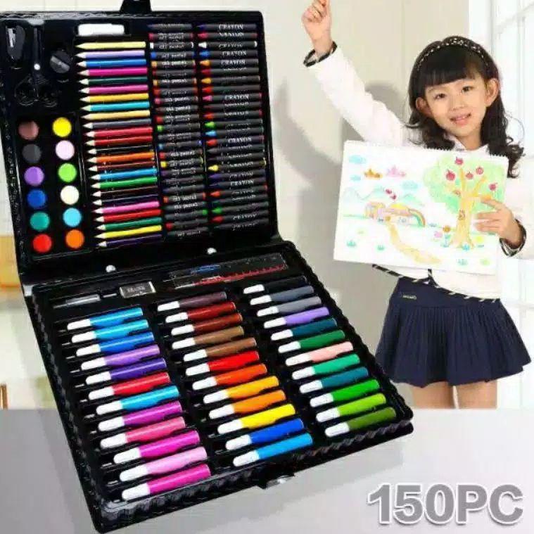 

[M-6Q »] [CDM] CRAYON SET 150 PCS PENSIL WARNA ALAT LUKIS-kekinian