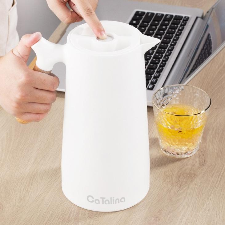 Paling Update CaTalina Termos Air Panas 1 Liter Teko Air Panas Tempat Penyimpanan Air Panas Kettle T