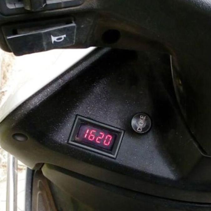 Tachometer Digital Rpm Untuk Mesin Putar Kecepatan Motor