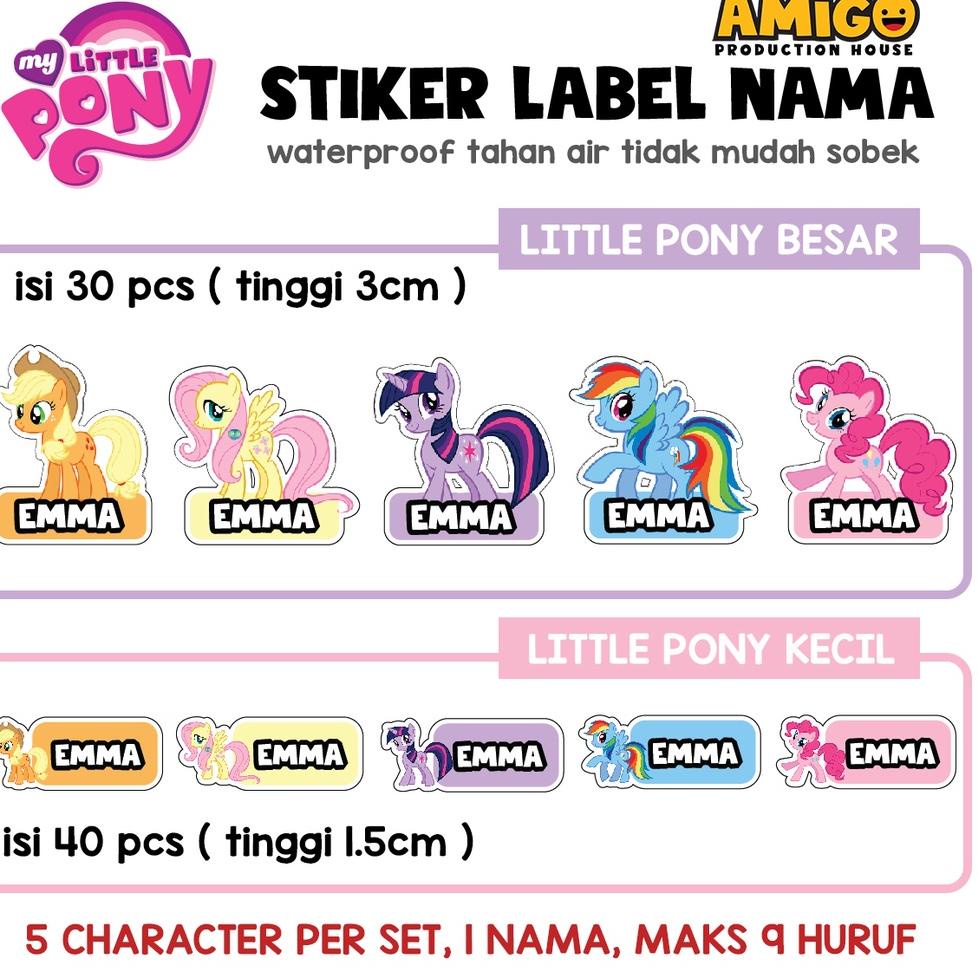 

Kode-J29G-♥☞) label nama anak Stiker gambar bt21 avengers princess minion my little pony princess harry potter kakao friend custom kekinian