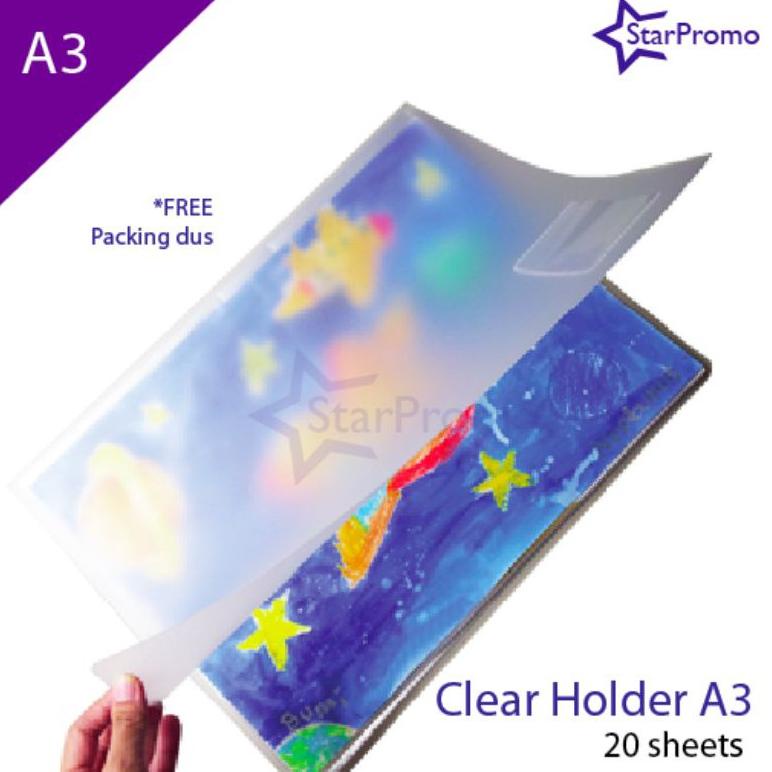 

MAP PLASTIK A3 CLEAR HOLDER DISPLAY BOOK DOCUMENT KEEPER *BELI 2 LEBIH MURAH TERLARISS...,,,,,