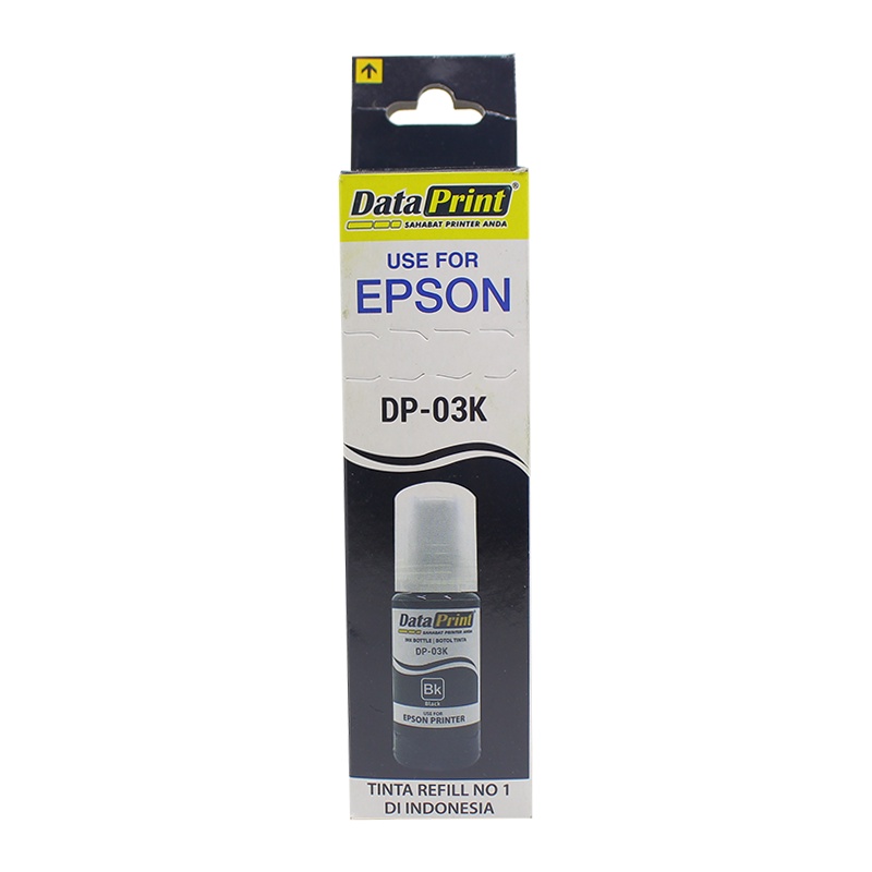 Beli Tinta Refill DataPrint Printer Epson 003 Black DP-03K - 80ml Berhadiah Emas 24K