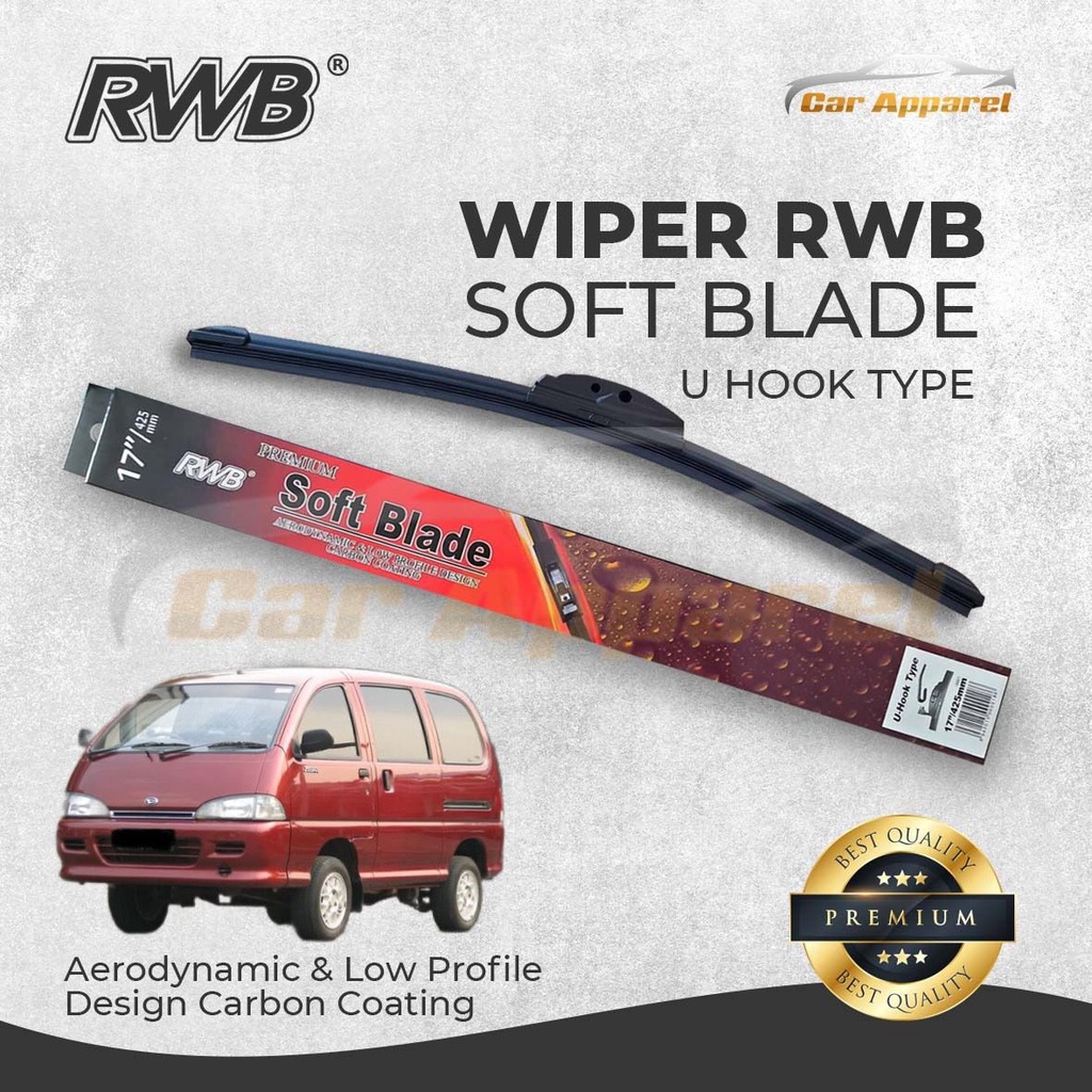 Wiper RWB Soft Daihatsu Espass Hybrid / Windshield Daihatsu Espass