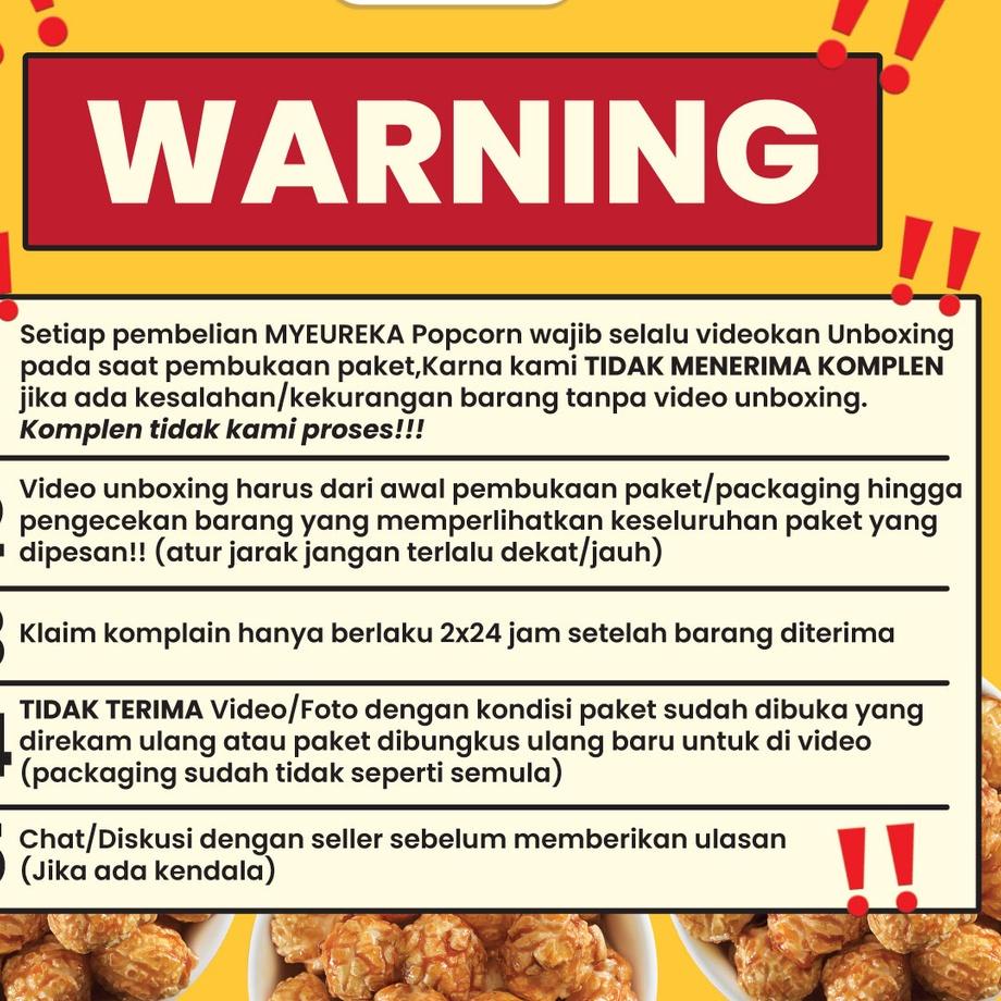 

[KODE PRODUK I8GQR4842] EUREKA POPCORN PACKS 140g