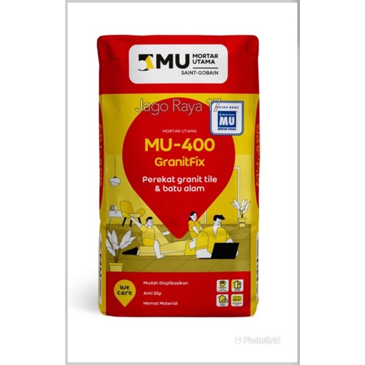 MU 400 MU400 perekat granit perekat keramik pereka batu alam