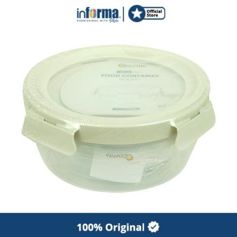 INFORMA KOTAK MAKAN - FOOD CONTAINER ARIO ROUND SET OF 3