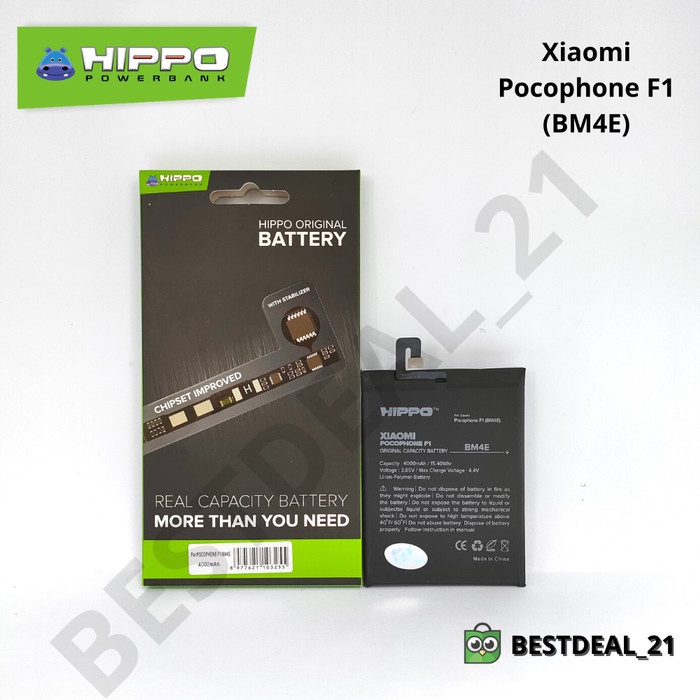 BATERAI HIPPO XIAOMI POCOPHONE F1