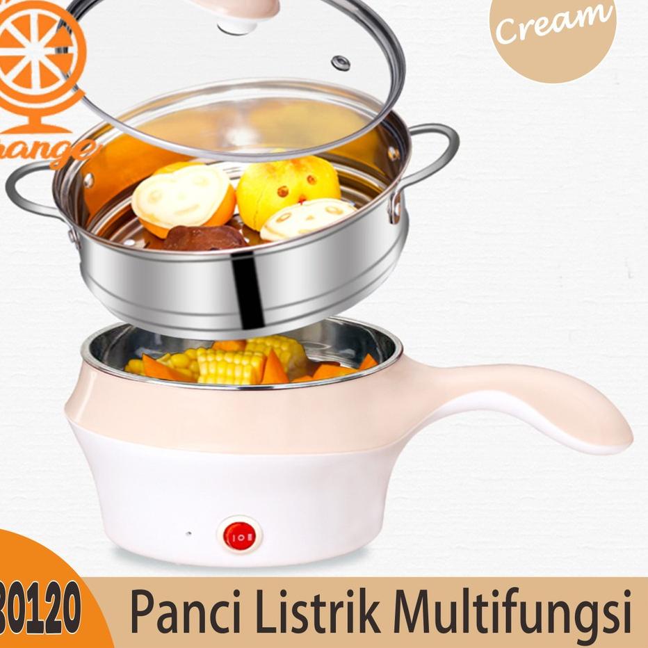 Banyak Dipakai.. Panci Listrik Multifungsi Stainless panci listrik serbaguna panci listrik murah LW