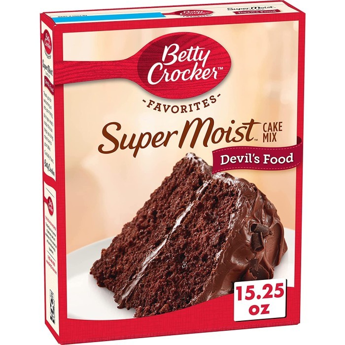 

Betty Crocker Super Moist Devil Food 432 g