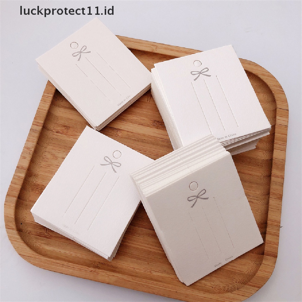 /Fashion Hot// Fashion// 50PCS Kartu Hairpin Card Trinket Bow Display Kartu Kertas Packing Kardus.