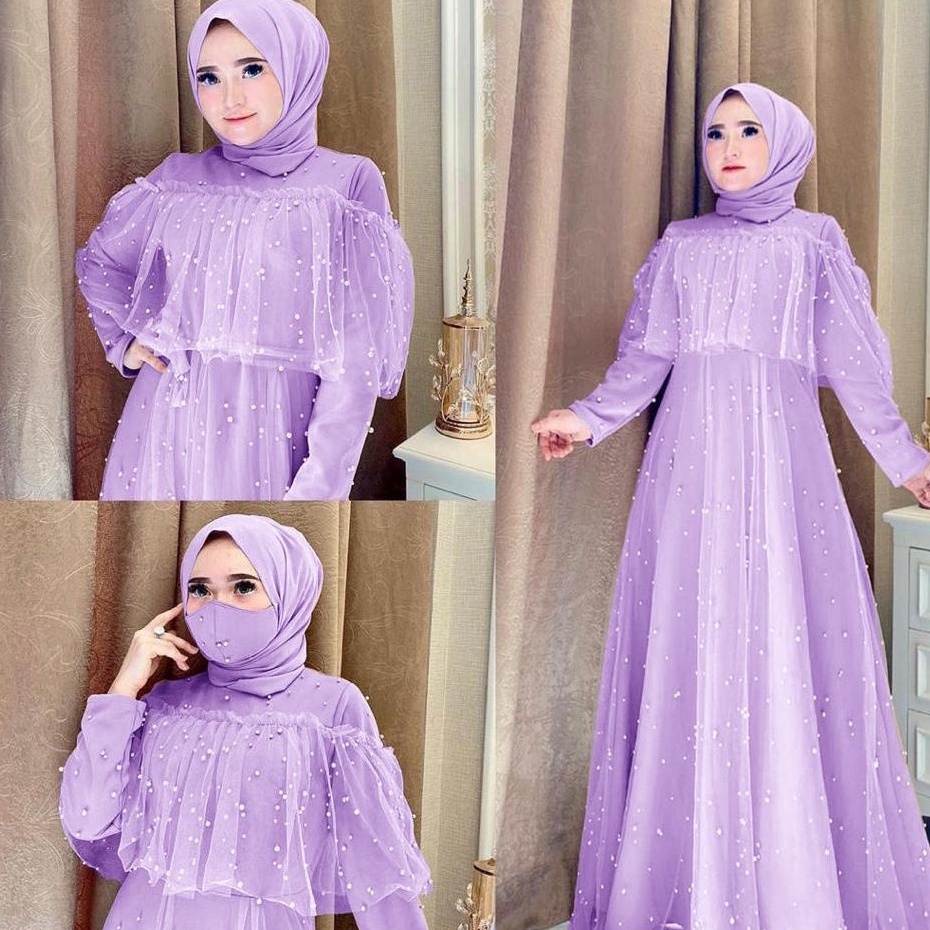MAXI MUTE / GAMIS WANITA REMAJA DEWASA / PAKAIAN WANITA MUSLIM