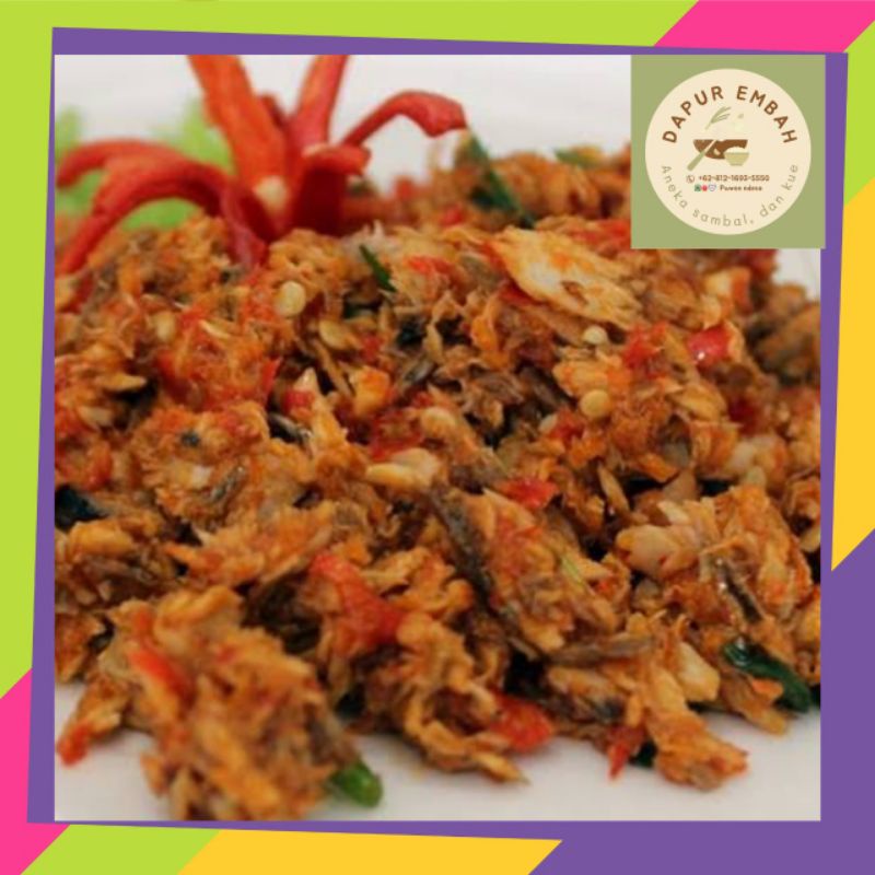 

DAPUREMBAH SAMBAL TONGKOL SUWIR ASLI 150GR SAMBEL FRESH TANPA BAHAN PENGAWET