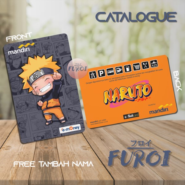 Custom Flazz BCA | Custom Emoney Mandiri | Naruto Comic