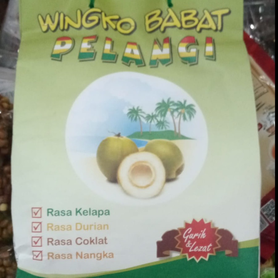 

Kue Wingko Babat Pelangi Oleh Oleh Khas SOLO