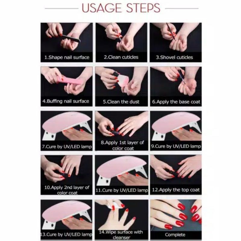 ROSALIND GREY COLOR SERIES Gel Nail Polish UV LED / Kutek / Cat Kuku Bagus Murah