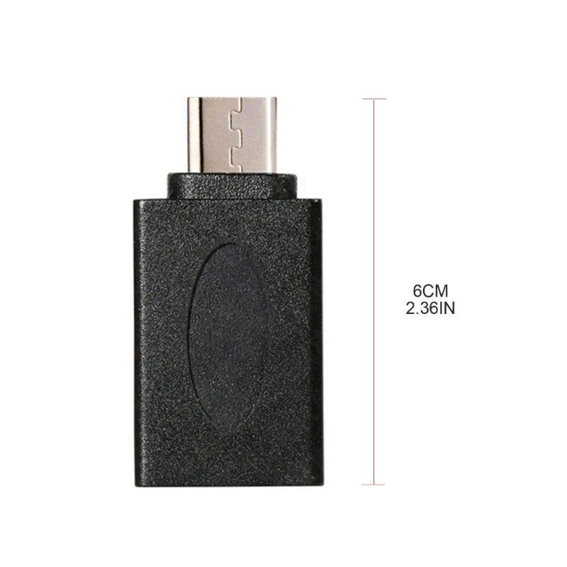 Zzz Adapter Micro USB Male to USB 2.0 Female Bahan Aluminium Alloy Untuk Tablet Smartphone