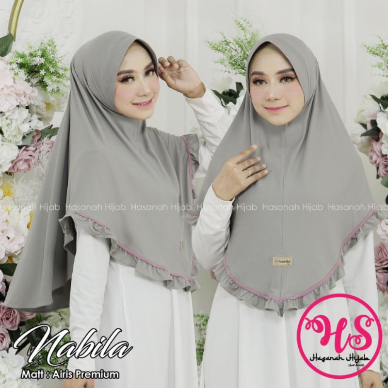 hijab instan BERGO NABILA by Hasanah Hijab