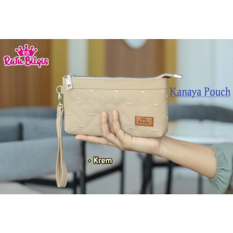 POUCH KANAYA RATU BILQIS || Dompet HP WANITA BORDIR