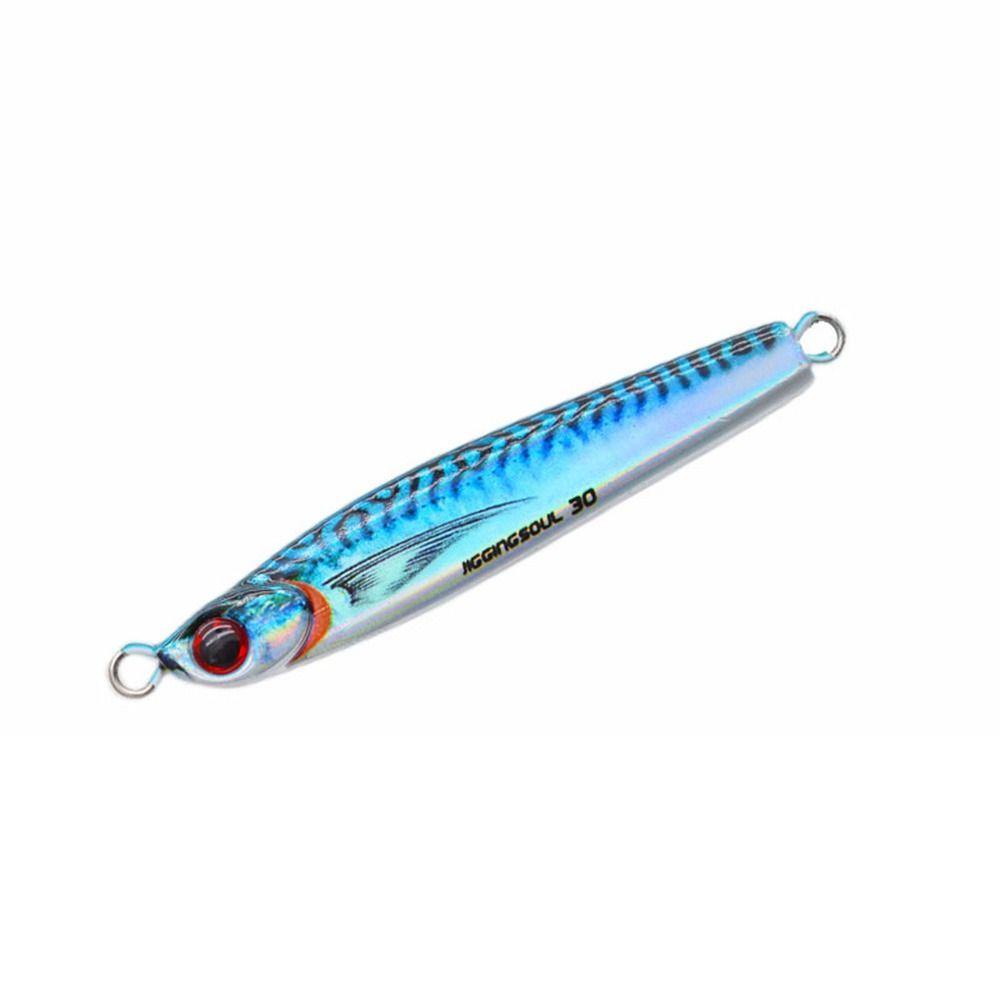 Preva Metal Fishing Lure Tenggelam 30g 40g Ikan Kecil Spinning Baits Spanyol