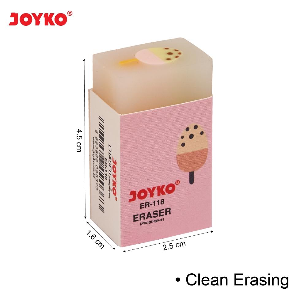 

[KODE PRODUK MYVQT4934] Eraser Penghapus Joyko ER-118 1 Set 3 Pcs