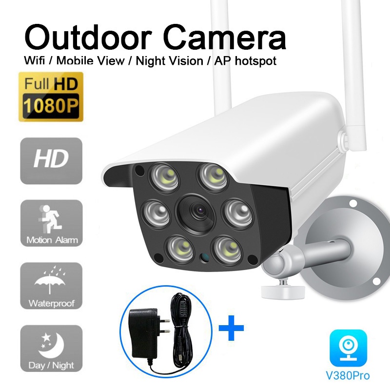 IP Kamera Cctv Outdoor V380 /pro 8MP Camera Cctv Wireles Night vision CCTV outdoor/Indoor.