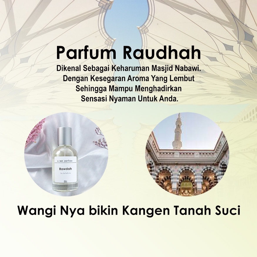 Parfum Raudhah 35ml Parfume Rawdah Arabian