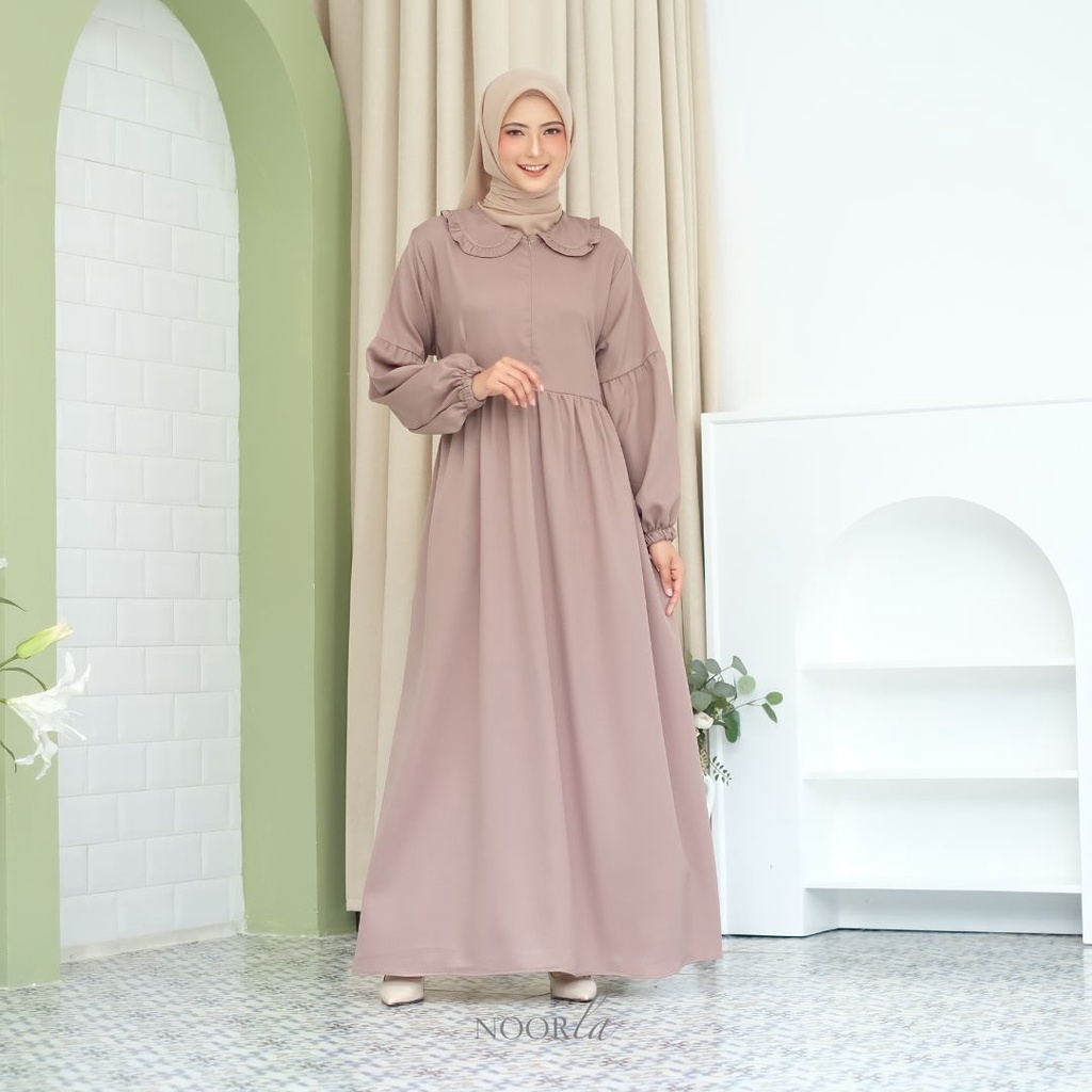 NOORLA - SABRINA GAMIS SET HIJAB / MAXI DRESS ONE SET