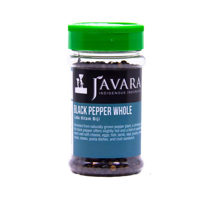 Jual Javara Lada Hitam | Black Pepper Whole 80 g PET | Shopee Indonesia