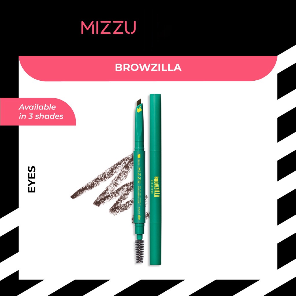 MIZZU Eyebrow Pencil Browzilla MEGABROWN