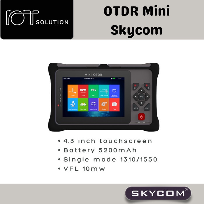 Otdr Mini Skycom T560 / Otdr / Otdr Mini