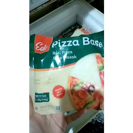 

Edo Pizza Base 120gr ( isi 3 )