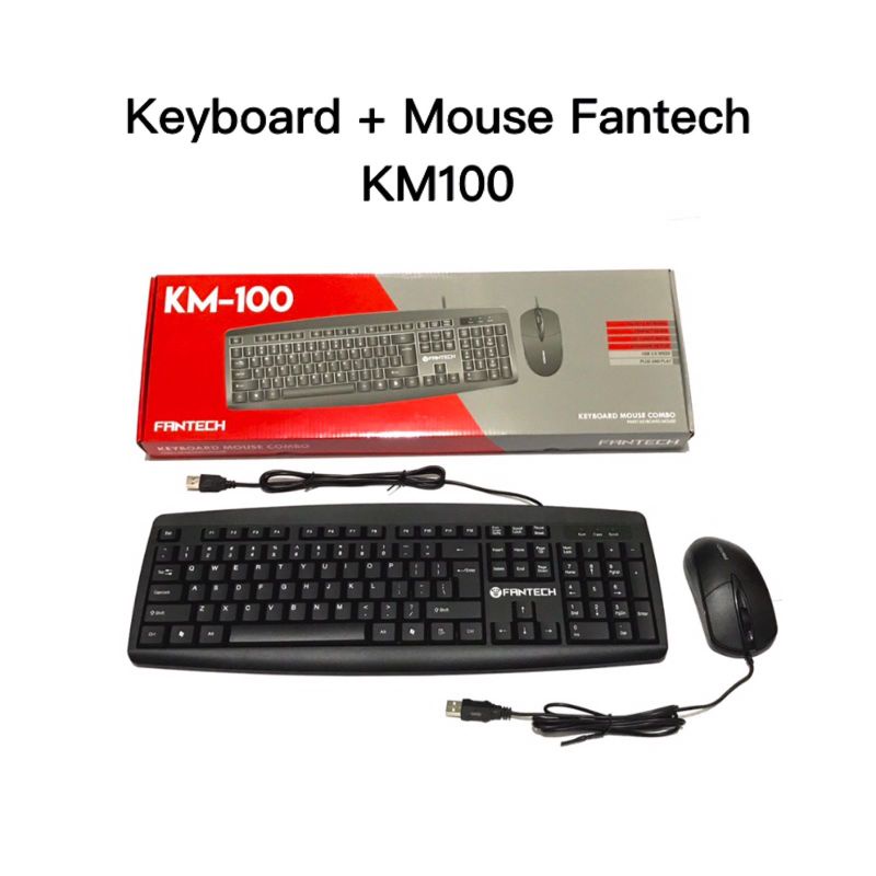 Keyboard Mouse Fantech KM 100