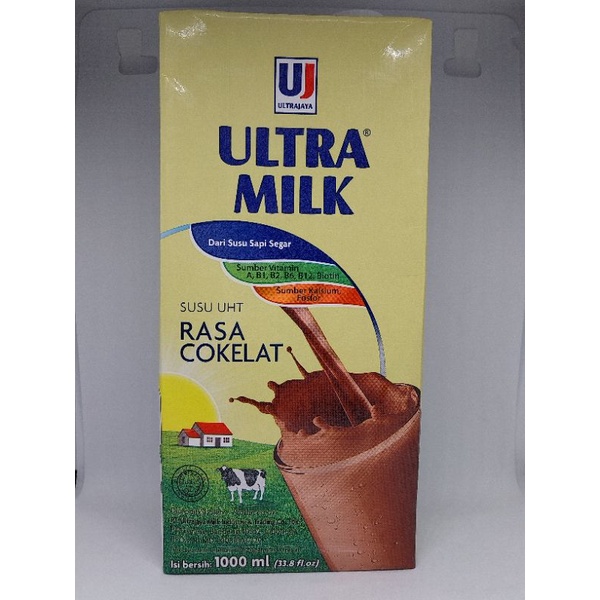 

Susu Ultra Milk Uht Cokelat 1000ml