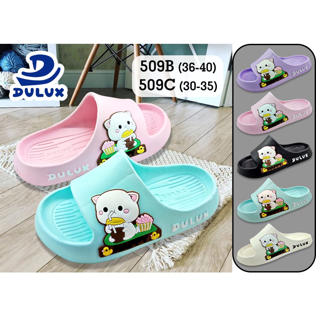 Sandal Selop anak perempuan motif lucu DULUX 509C-BB