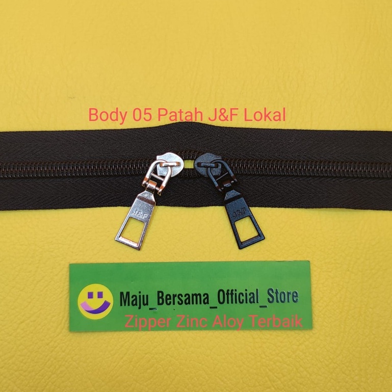 Zipper Zinc Aloy - Kp.Resleting 05 Variasi J&amp;F ( Lokal ) SK1