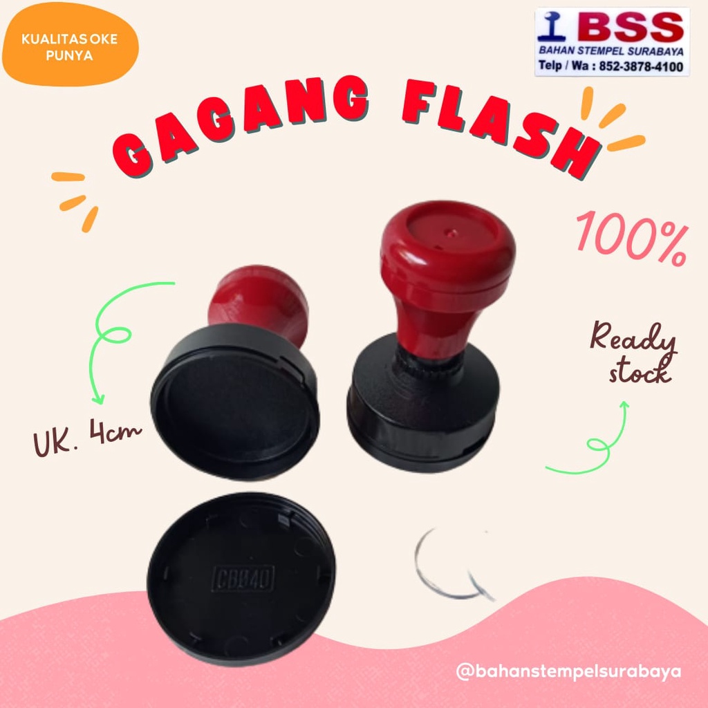 

Gagang stempel flash D40 - gagang flash otomatis - tangkai flash - gagang top merah