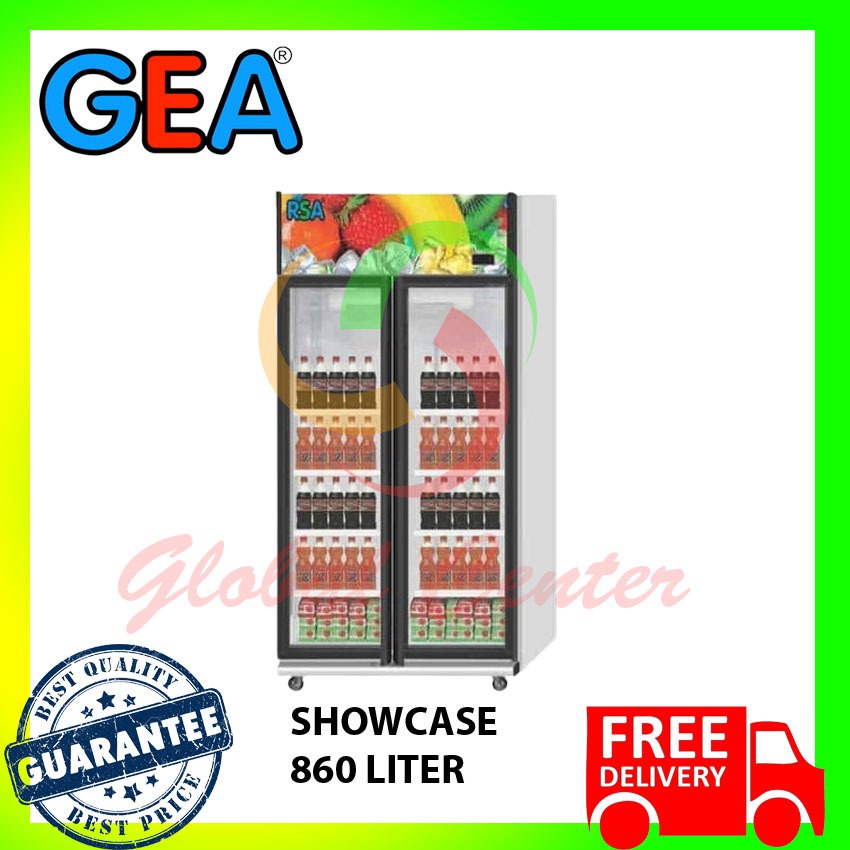 GEA RSA Showcase Cooler 2 Pintu 860 Liter