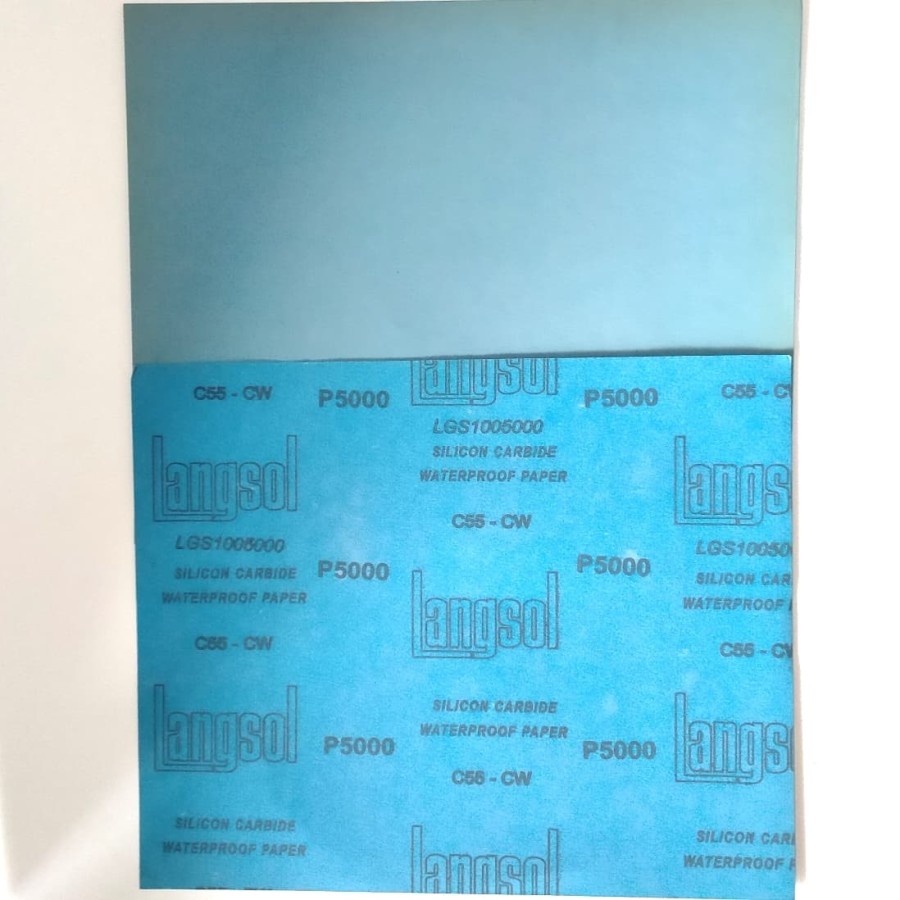 AMPLAS DUCO LANGSOL GRIT 3000/5000 / AMPLAS LEMBARAN LANGSOL
