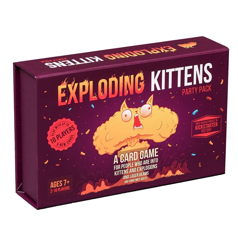 Exploding Kittens NSFW Imploding Barking Recipes Party Pack Expansion