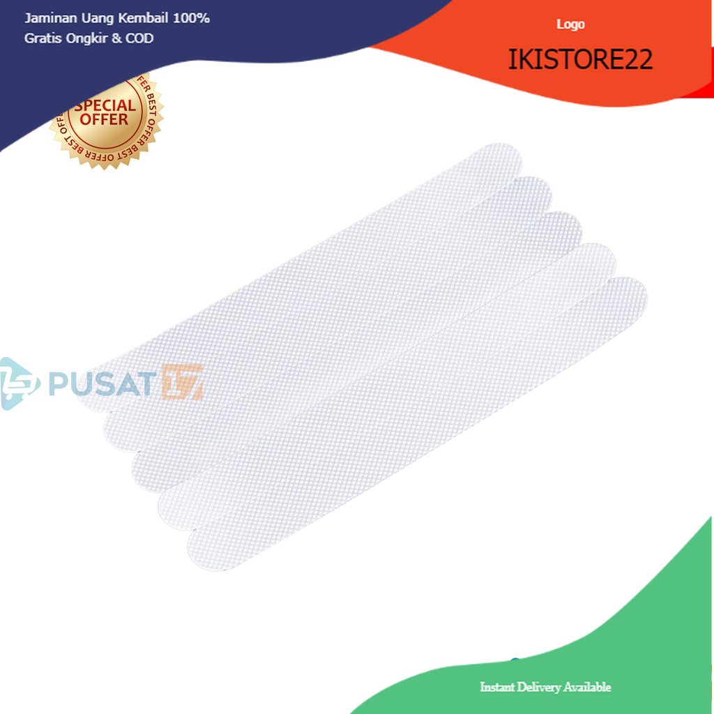 IKISTORE22 STIKER ANTI SLIP 5PCS TEMPEL LANTAI KAMAR MANDI TOILET DAPUR / STICKER LANTAI KERAMIK ANT
