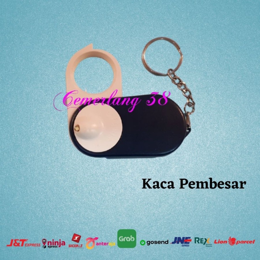 Kaca Pembesar / Loop / Magnifier / Gantungan kunci