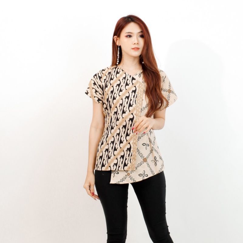 Batik wanita - Atasan blouse batik fashion wanita 292