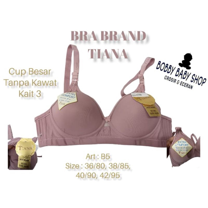 Tiana (B5) &amp; Xinshini (XH818) Bra Cup Besar Kait 3