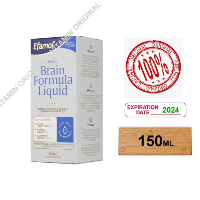 Efamol Efalex Brain Formula Liquid (150ml)