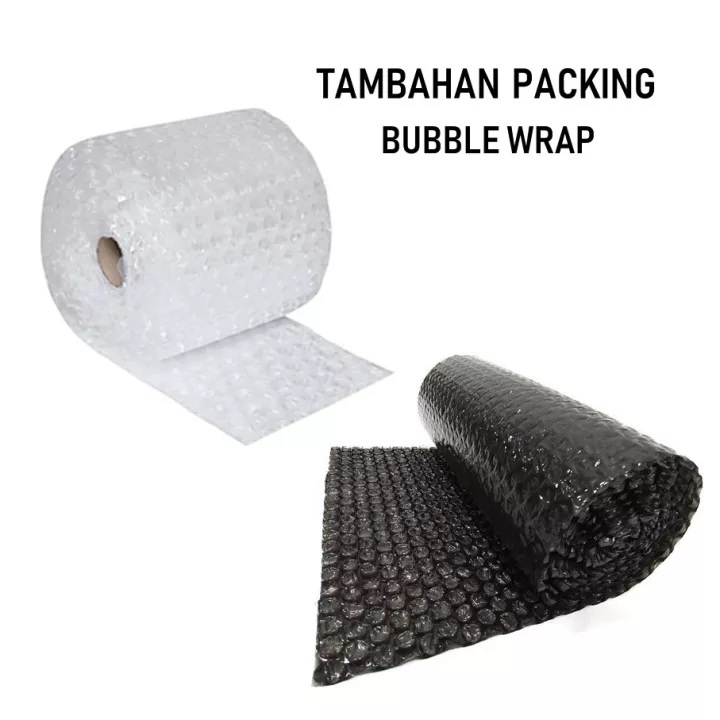 

Xtra Bubble Wrap Untuk Tambahan Packing