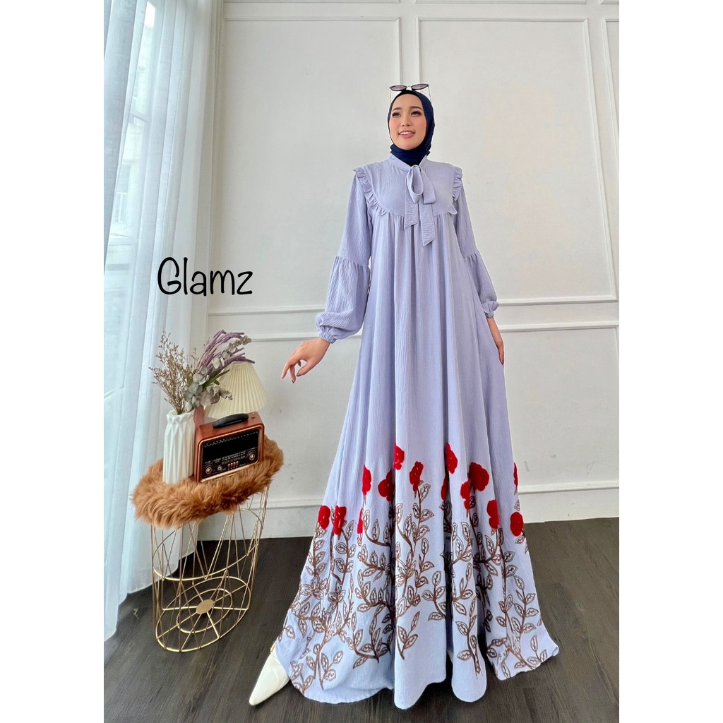 Original GLAMZ Dress  Evelyn 5 (seri B) / Fashion Muslim Gamis