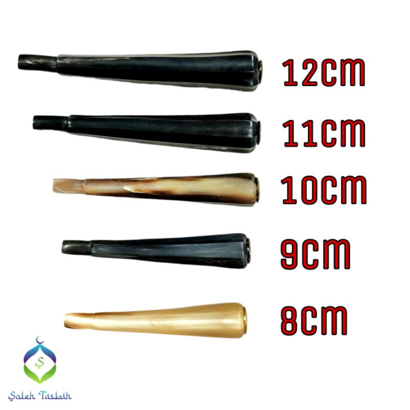 Once Tanduk Motif Belimbing, Panjang 8cm-12cm