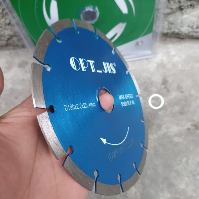 Diamond wheel 7" mata gerinda potong keramik Granit OPT jis / Pisau Potong Keramik 7 Inch
