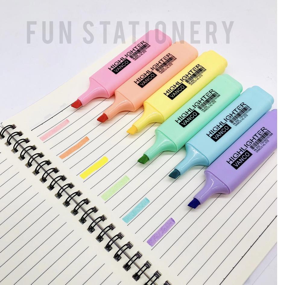 

Diskon Meriah (12 PCS) STABILLO HL-515 PASTEL VANCO / HIGHLIGHTER